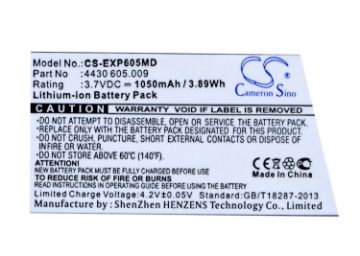 Eppendorf 4430 605.009 Battery Replacement for Easypet 3 - 1
