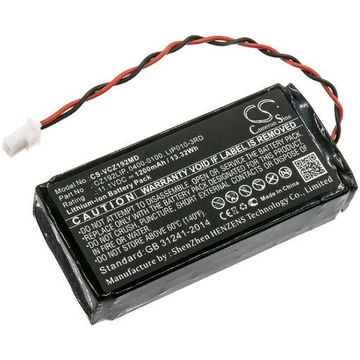 Verathon 0400-0100 CZ192LIP KMBNK513475 LIP010-3RD Battery Replacement - 1