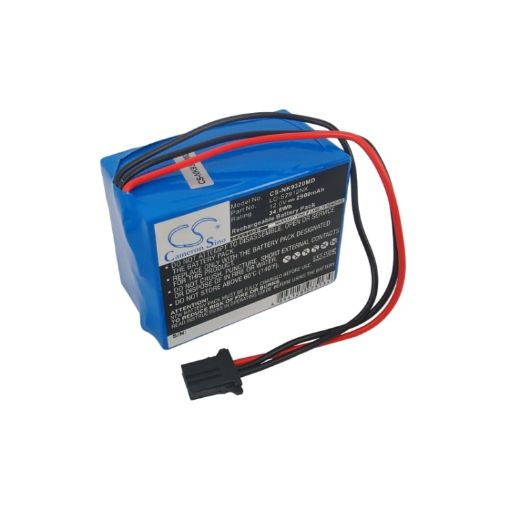 Nihon Kohden LC-S2912NK Battery Replacement for Cardiolife ECG-9320 & TEC-7431 - 1
