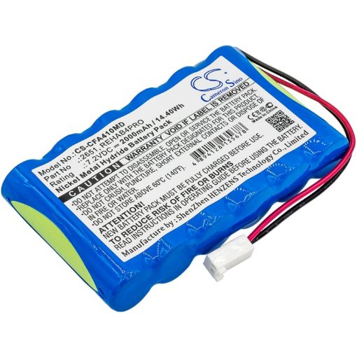 Battery Replacement Cefar 2651 REHAB4PRO for Activ 4 Bodymax Trainer - 1