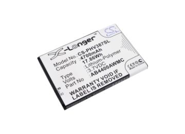 Philips AB4400AWMC Battery Replacement for Xenium V387 - 1