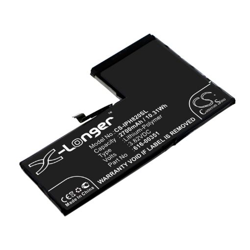 Apple 616-00351 Battery Replacement for iPhone X MQA52LL/A - 1