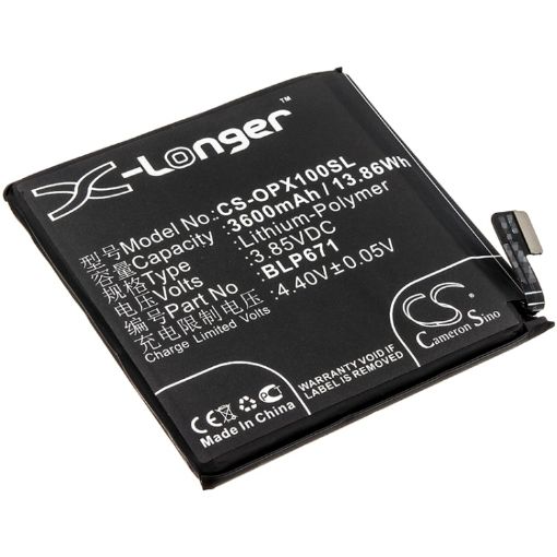 Battery Replacement Oppo BLP671 for Find X Find X Dual SIM - 1