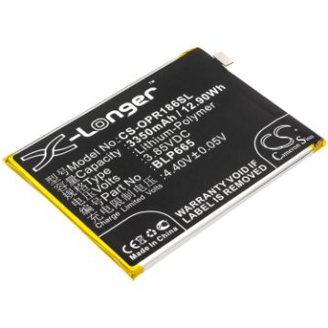 Battery Replacement Oppo BLP665 for CPH1859 CPH1861 - 1