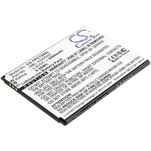 Picture of Battery Replacement Neffos NBL-43A2500 for C7s TP7051A
