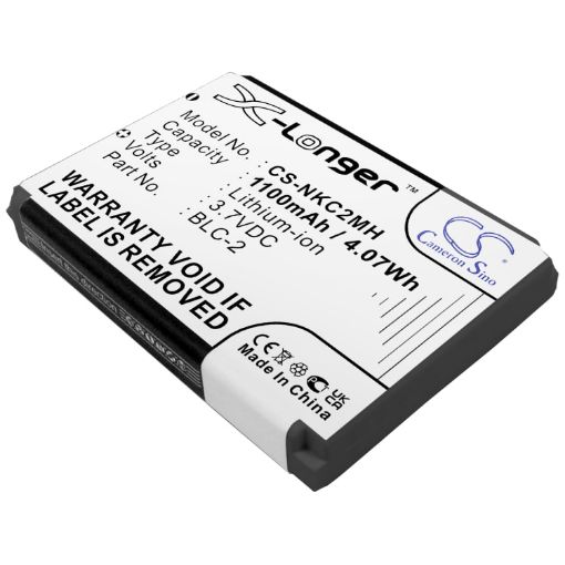Replacement Battery for Nokia BLC-1 BLC-2 BMC-3 1220 1221 - 1