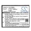 T-Mobile BTR875B CAB3120000C1 Battery Replacement for One Touch 875 - 3