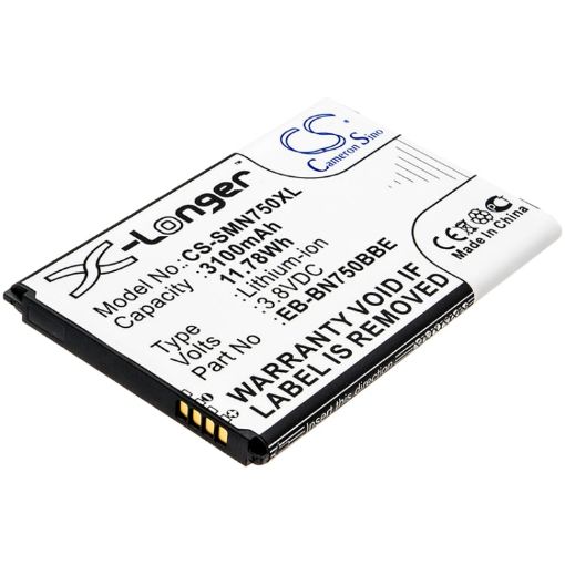 Samsung EB-BN750BBC EB-BN750BBE Battery Replacement for Galaxy Note 3 Mini Neo - 1