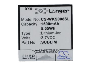 Battery Replacement Wiko BLUSH SUBLIM for BLUSH Cink Slim - 1