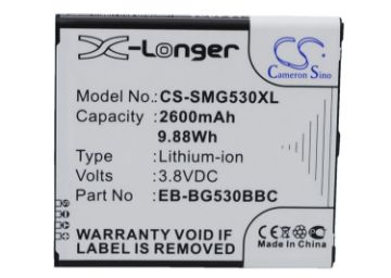 Samsung BG530CBU EB-BG530BBC EB-BG530BBE EB-BG530BBU EB-BG530CBB EB-BG530CBE EB-BG530CBU Battery Replacement - 1