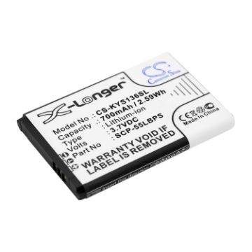 Kyocera 5AAXBT067GEA SCP-55LBPS Battery Replacement for JAX S1360 Rally S1370 - 1