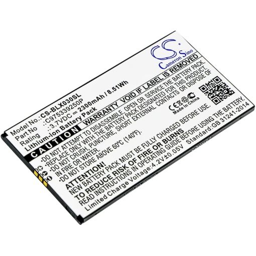 Battery Replacement Blu C975339250P for D0030UU Dash X Plus LTE - 1