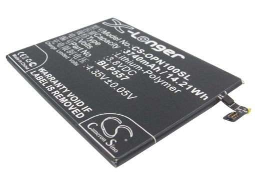 Replacement Battery Oppo BLP557 for N1 N1T - 1