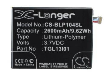 Battery Replacement Blu TLG13I01 for L110 Life View - 1