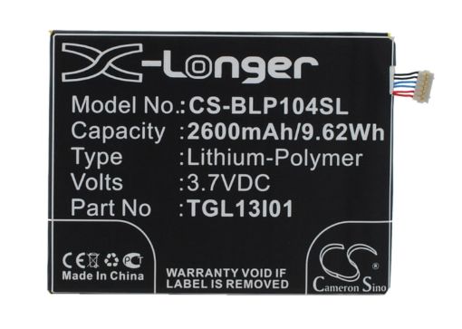Battery Replacement Blu TLG13I01 for L110 Life View - 1