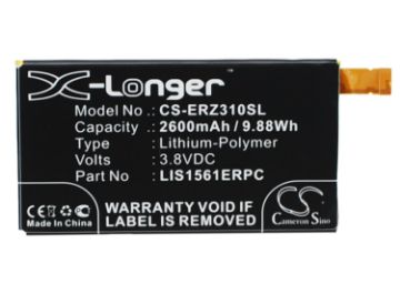 Sony Ericsson LIS1561ERPC Battery Replacement for Cosmos DS D5803 - 1