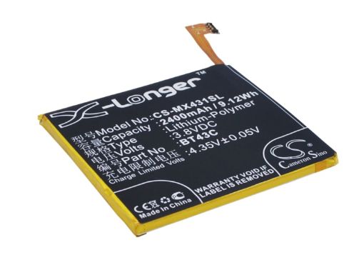 Meizu BT43C Battery Replacement for M2 M578 - 1