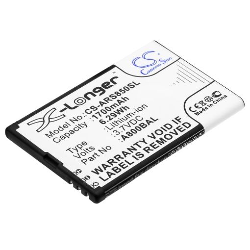 Aligator A800BAL Battery Replacement for A800 Senior - 1