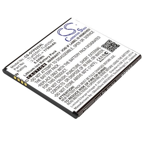 Alcatel TLp025H1 TLp025H7 Battery Replacement for One Touch POP 4 LTE - 1