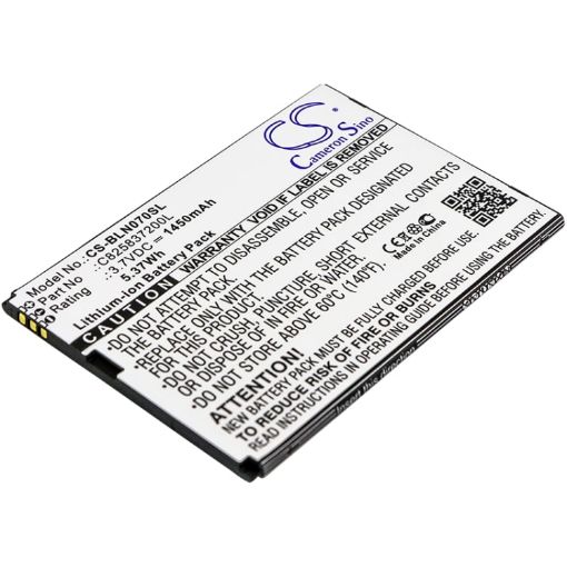 Blu C825837200L Battery Replacement for N070u Neo X - 1