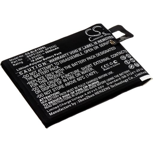 Blu BP503C BSP516485 Battery Replacement for E150 E150Q - 1