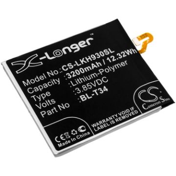 LG BL-T34 EAC63538921 Battery Replacement for AS998 H930 - 1