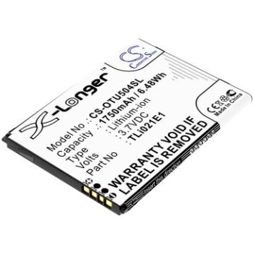 Alcatel CAB2150008C1 TLi021E1 Battery Replacement for OT-5047U U5 HD - 1