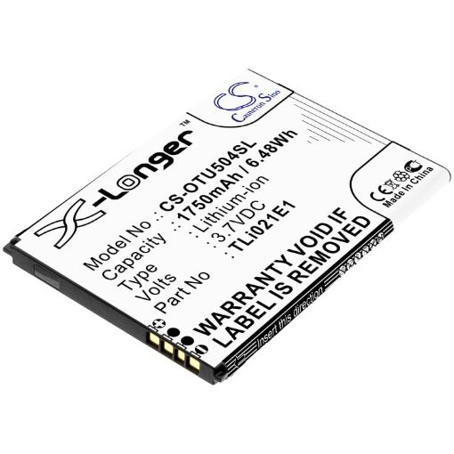 Alcatel CAB2150008C1 TLi021E1 Battery Replacement for OT-5047U U5 HD - 1