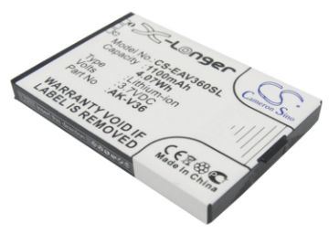 Battery Replacement for Emporia AK-V35 AK-V36 AK-V37 AK-V38 - 1