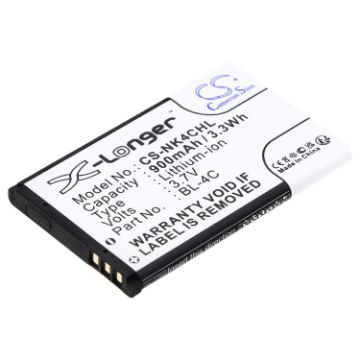 Battery Replacement Manta JB-4C for MS1701 TEL2405 - 1