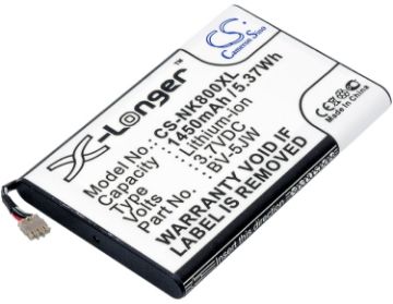 Replacement Battery Nokia BV-5JW for Lumia 800 - 1