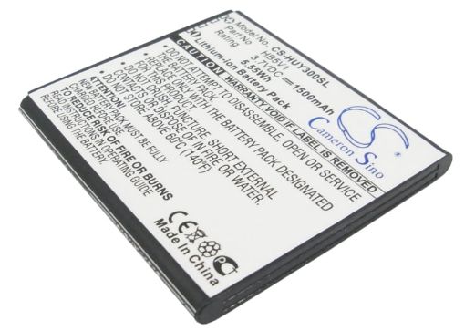 Replacement Battery Huawei HB5V1 HB5V1HV for Ascend G350 G350-U00 - 1