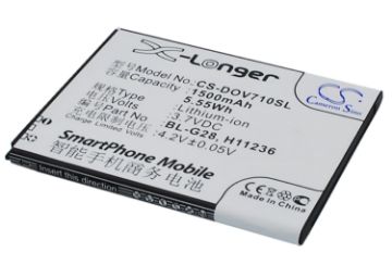 Haier H11236 Battery Replacement for E611 E617 - 1