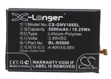 Gionee BL-N5000 Battery Replacement for V188 V188S - 1