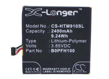 Battery Replacement HTC 35H00234-00M B0PFH100 for 0P9FH100 0PFH110 - 1