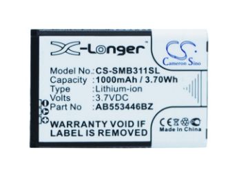 Samsung AB553446BZ Battery Replacement for Gusto 3 SM-B311 - 1