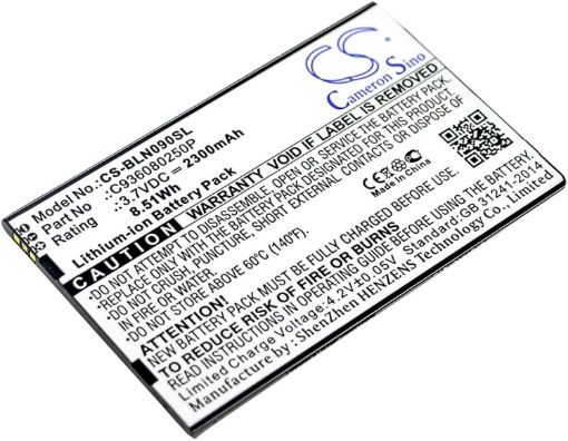 Battery Replacement Blu C936080250P for N090U Neo X Plus - 1