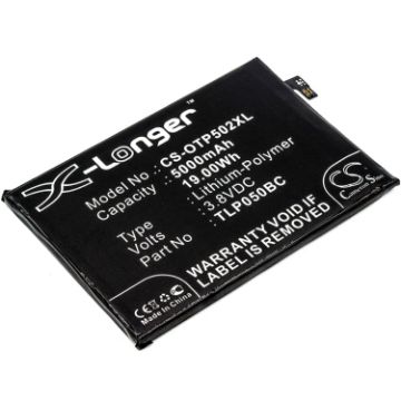 Alcatel CAC5000006CC TLP050BC Battery Replacement for 5023F Pixi 4 Plus Power - 1