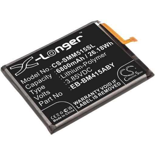Samsung EB-BM415ABY Battery Replacement for Galaxy M51 SM-M515 - 1