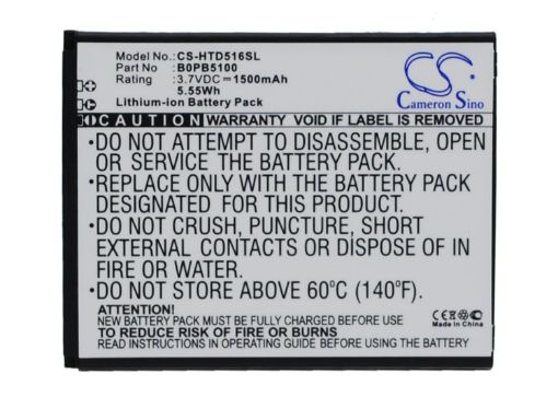 HTC 5360570 B0PB5100 Battery Replacement for D316 D316d - 1