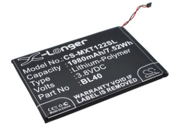 Motorola BL40 Battery Replacement for Moto E Moto E Dual TV - 1