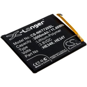 Battery Replacement Nokia HE340 HE347 for 7.1 TA-1041 - 1