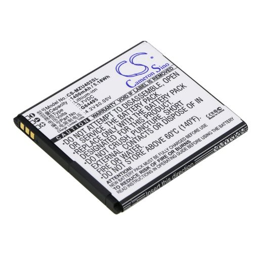 Navon G64495 Battery Replacement for Mizu D402 M402 - 1