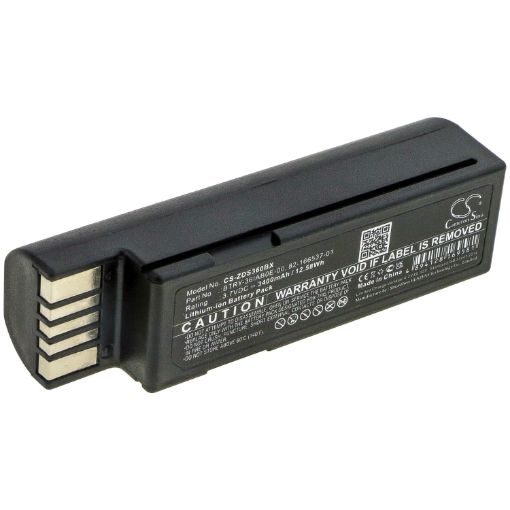 Zebra 82-166537-01 BTRY-36IAB0E-00 Battery Replacement for DS3600 DS3678 - 1