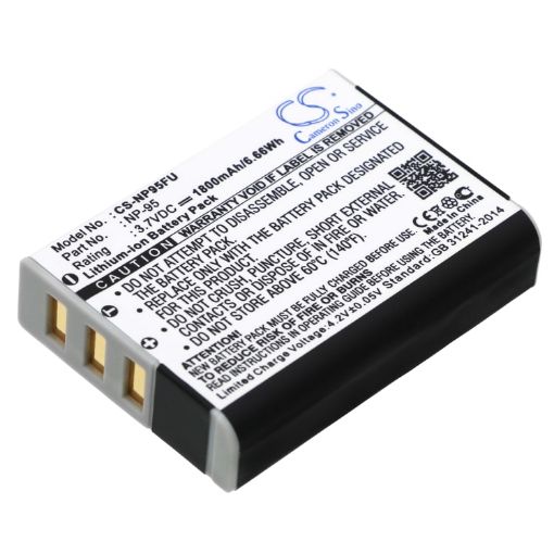 Replacement Battery Fujifilm NP-95 for FinePix F30 F31fd - 1
