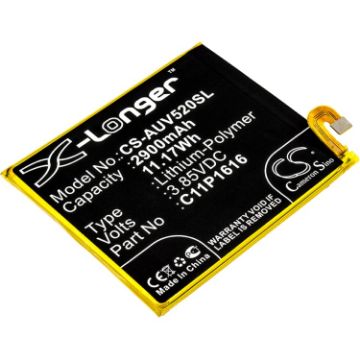Battery Replacement Asus 0B200-02480000 C11P1616 for A006 V520KL - 1