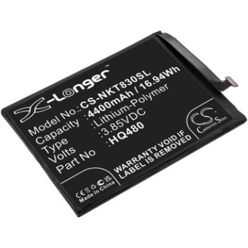 Replacement Battery Nokia HQ480 for 8 V 5G 8.3 2020 5G - 1