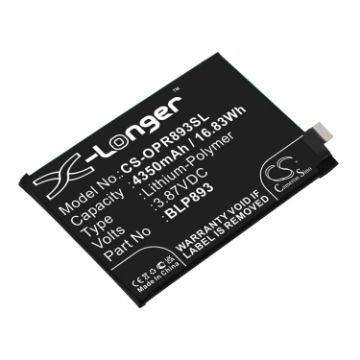 Oppo BLP893 Battery Replacement for PFJM10 Reno 7 - 1