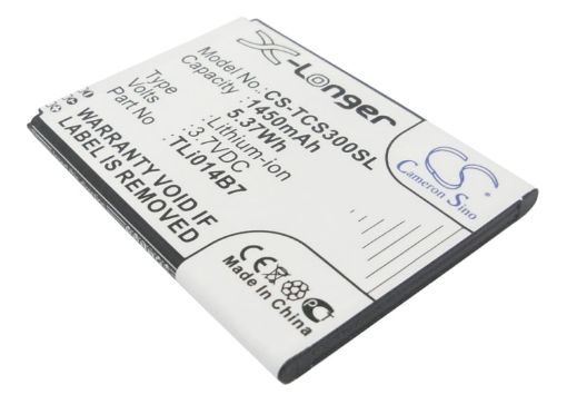 Tcl CAB14E0000C1 TLi014B7 Battery Replacement for E708 S300T - 1