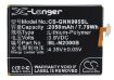 Gionee BL-N2000B Battery Replacement for ELIFE S5.1 GN9005 - 1